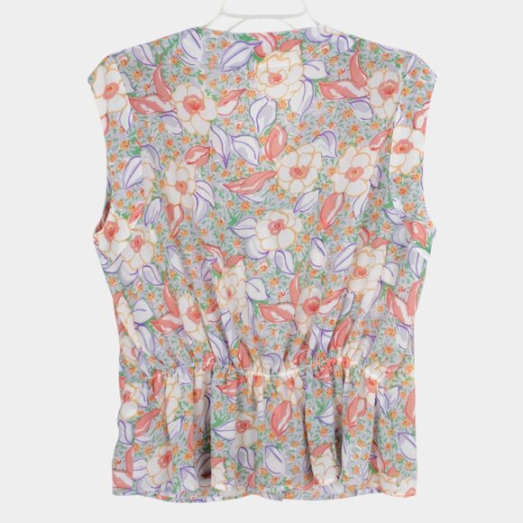 Vintage Victoria's Secret Gold Label 2-Piece Floral Loungewear Set Size Small - Picture 3 of 10